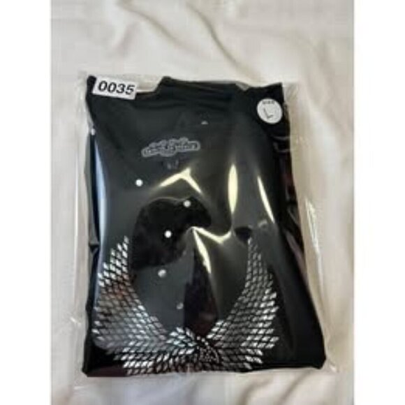 Women Biker Moto T-shirt Size Large Daytona Beach Rhinestone Studded Eagle 0035 - Picture 2 of 6